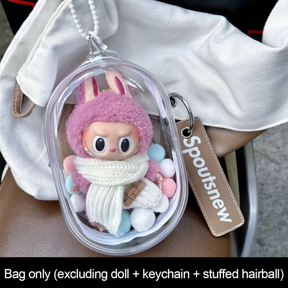 Protective case for 17 cm collectible figure β colorful & transparent