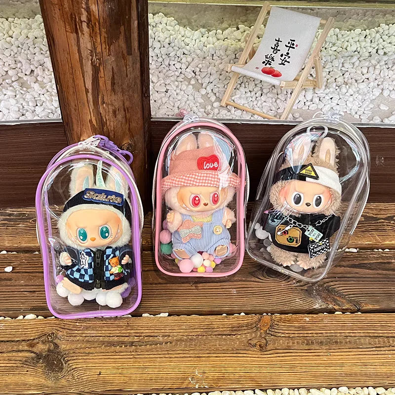 Protective case for 17 cm collectible figure β colorful & transparent