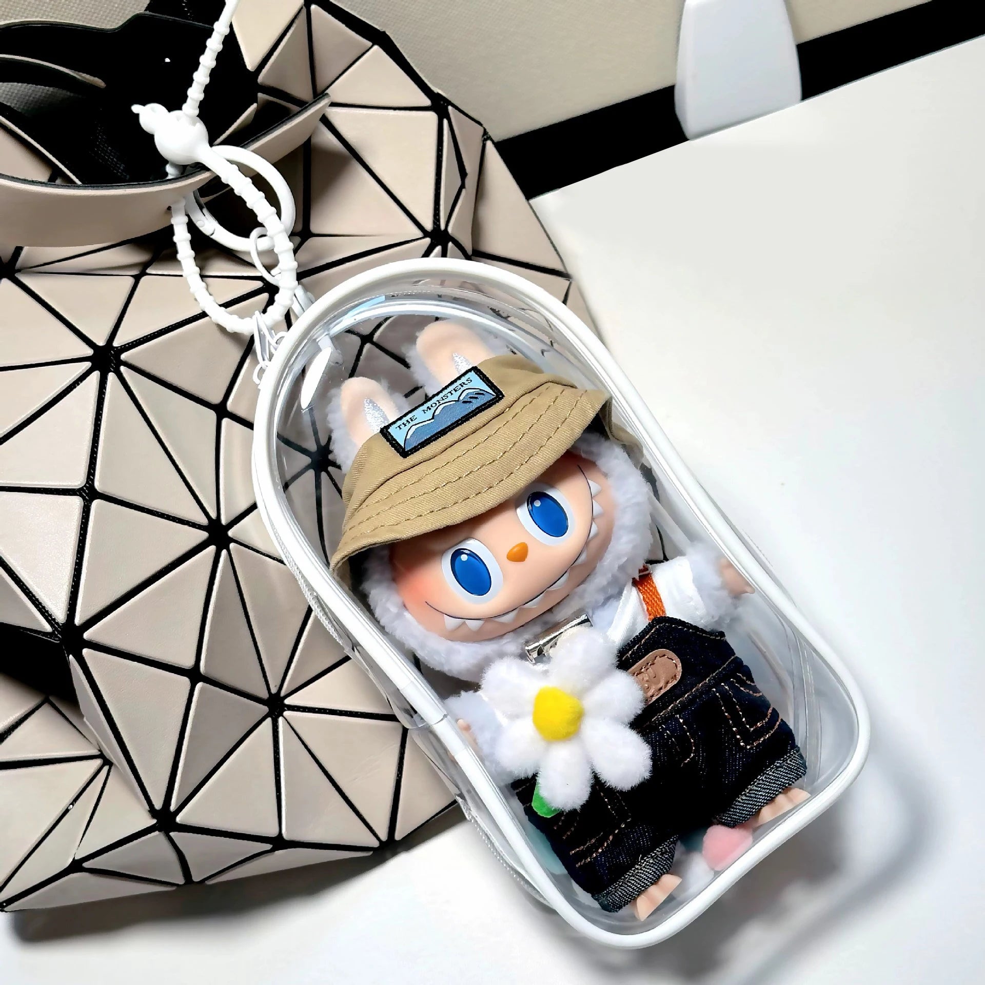 Protective case for 17 cm collectible figure β colorful & transparent