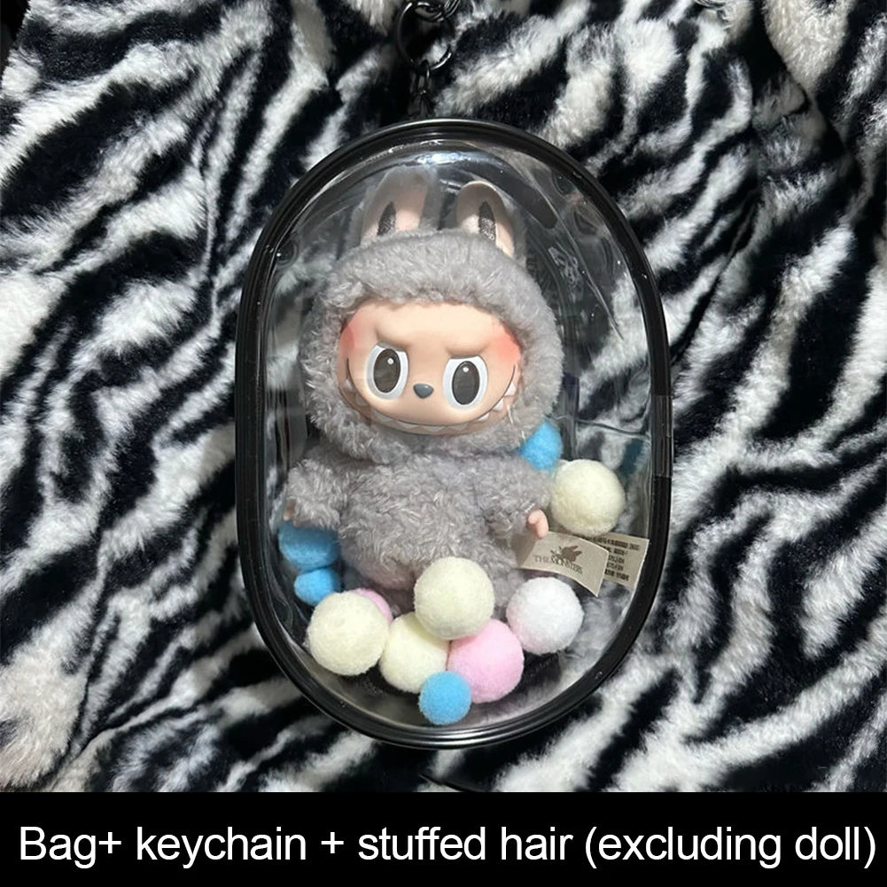 Protective case for 17 cm collectible figure β colorful & transparent