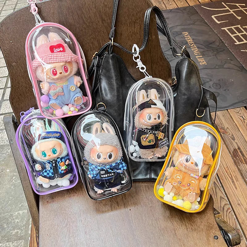 Protective case for 17 cm collectible figure β colorful & transparent