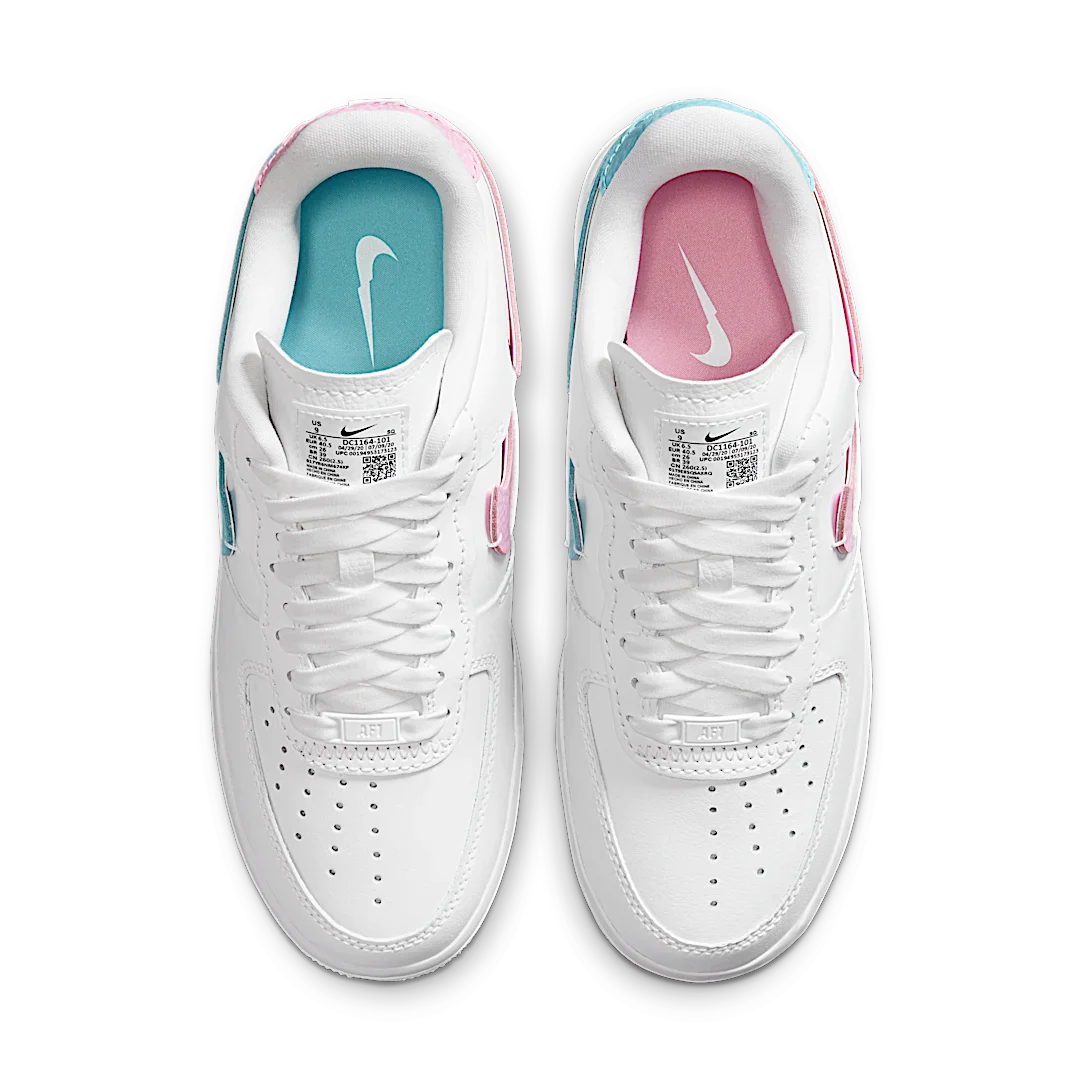 Nike Air Force 1 LXX White Pink Aqua
