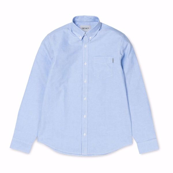 L/S Button Down Pocket Shirt - Bleach