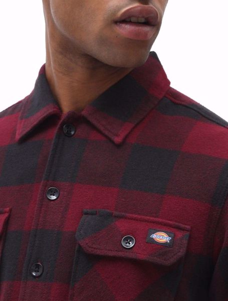Sacramento Flannel Shirt - Maroon