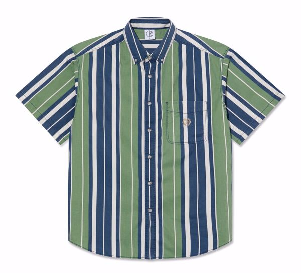 Ted Shirt - Green/Blue