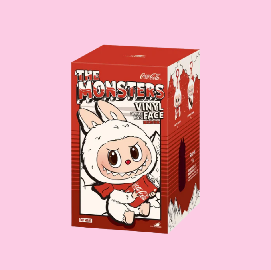 Pop Mart The Monsters Labubu – Coca-Cola Vinyl Face