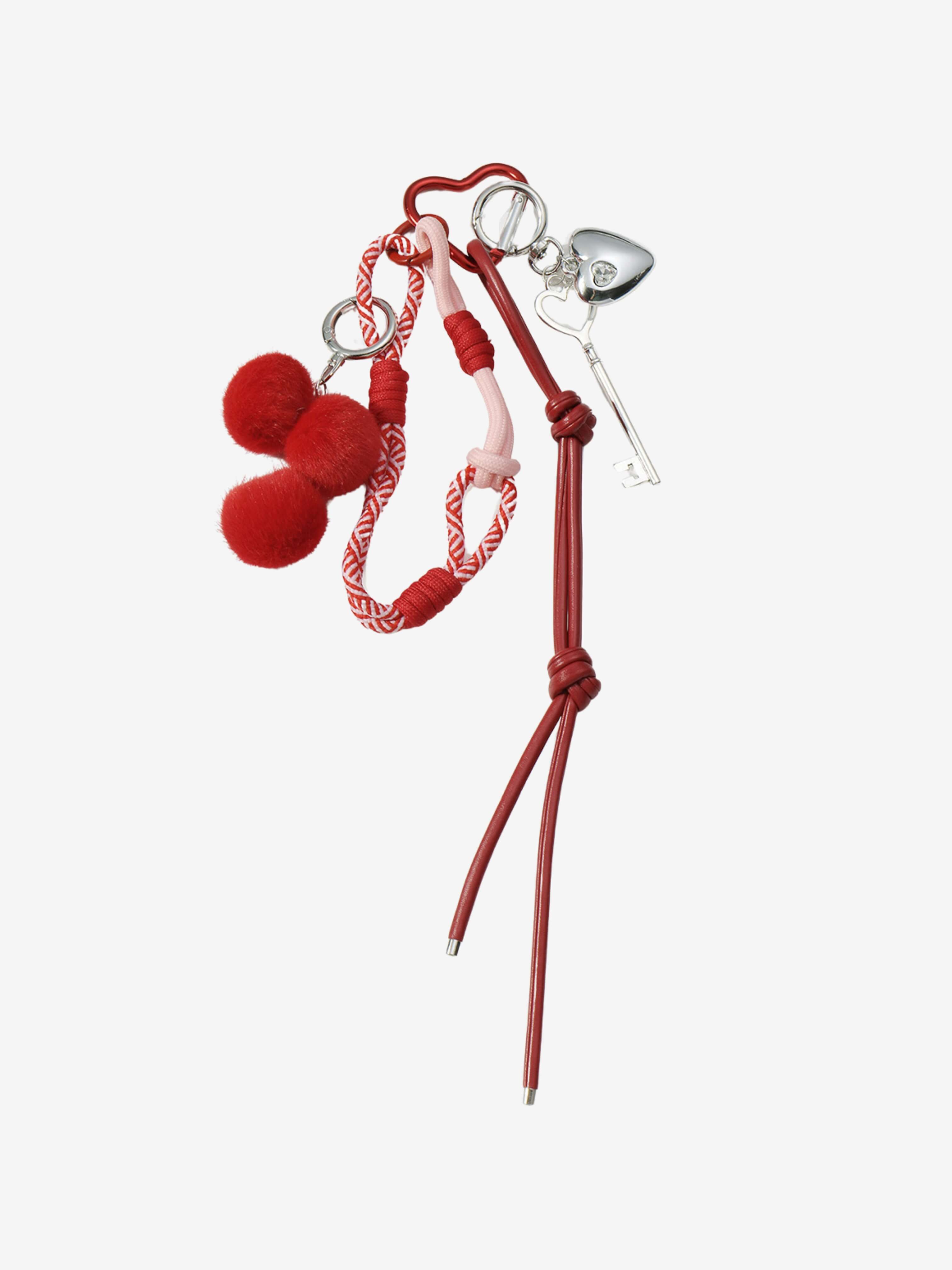 Romantic bag charm