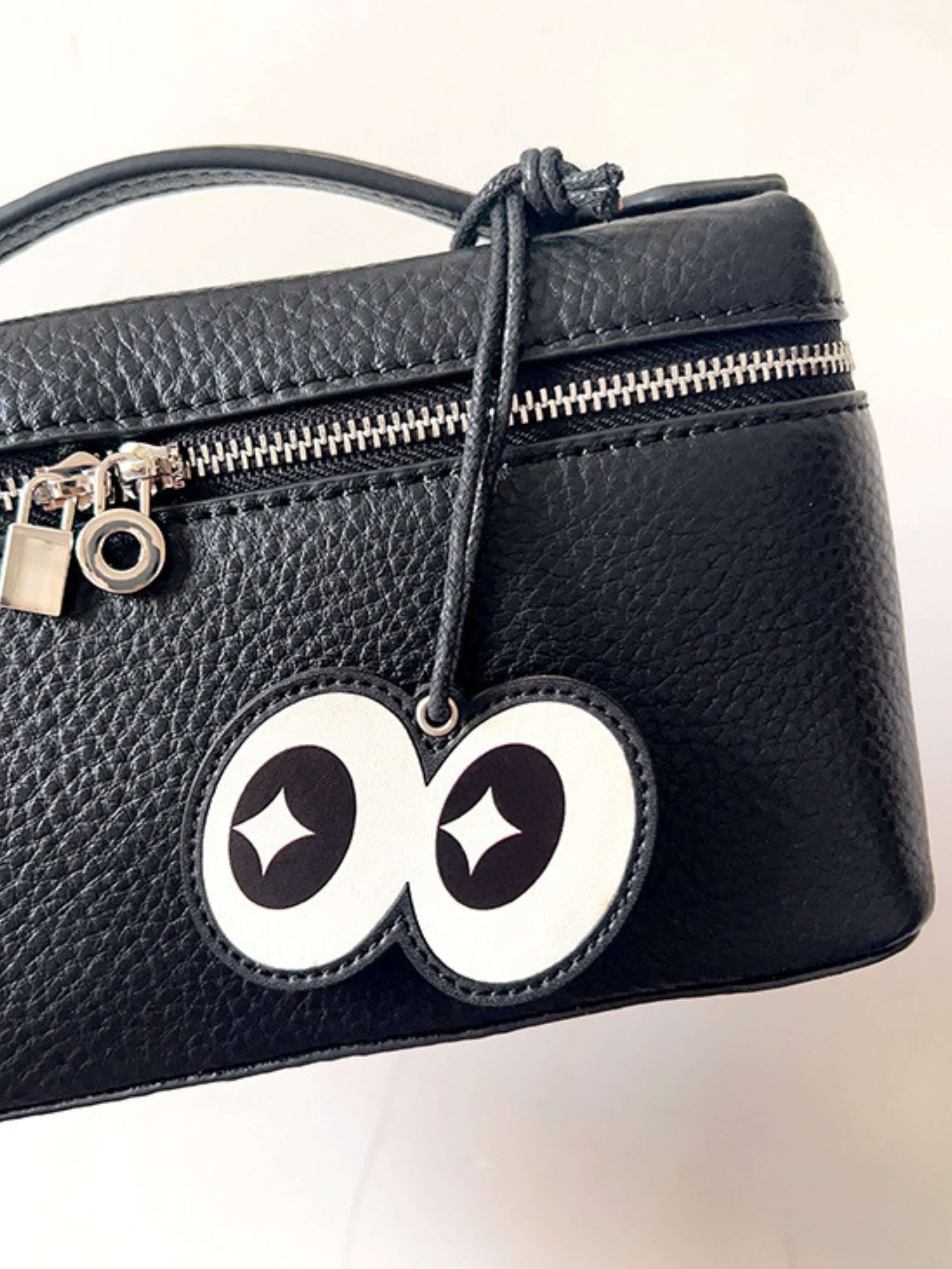 Sweet-eyed bag charm