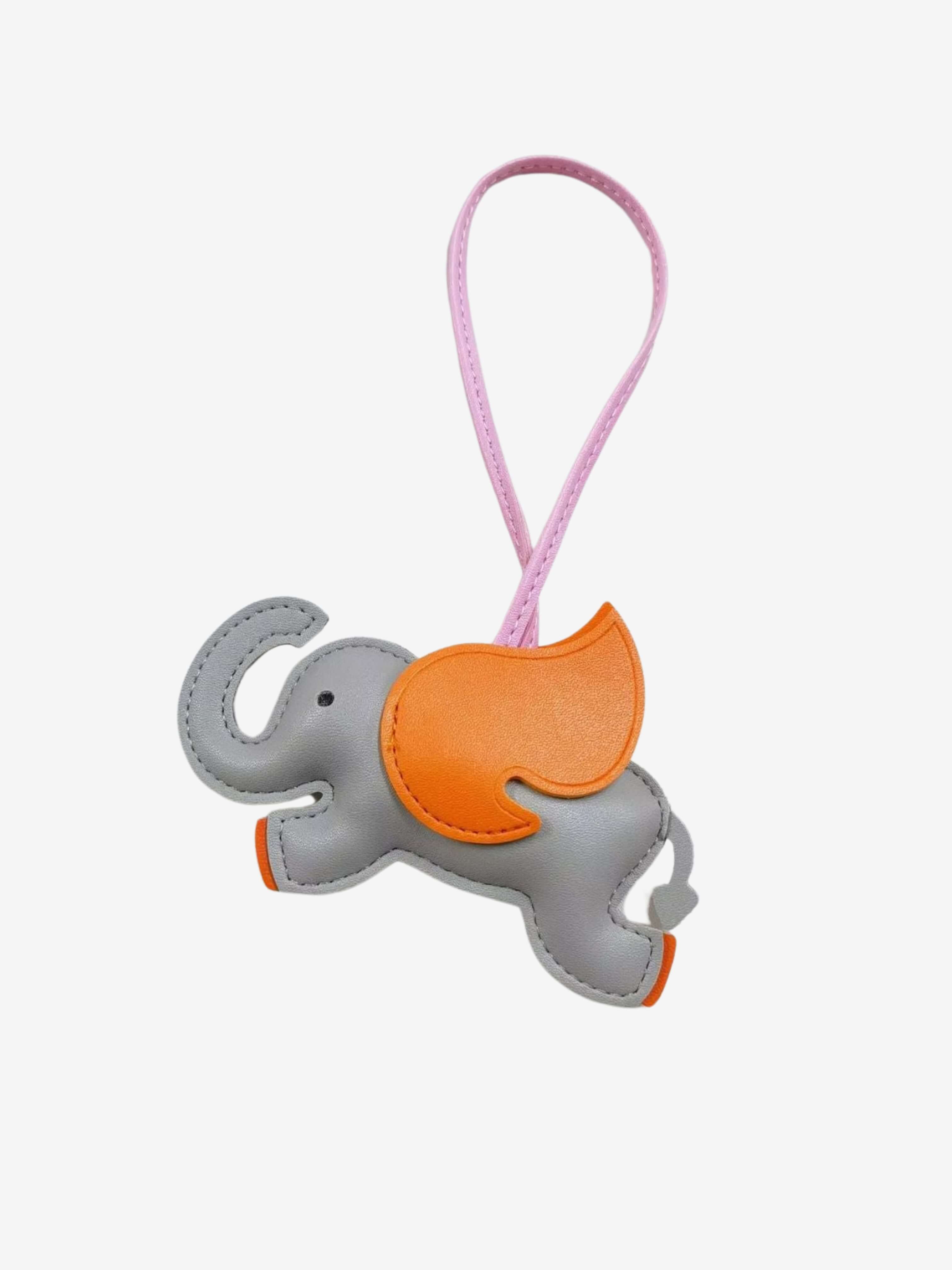 Cute elephant bag charm