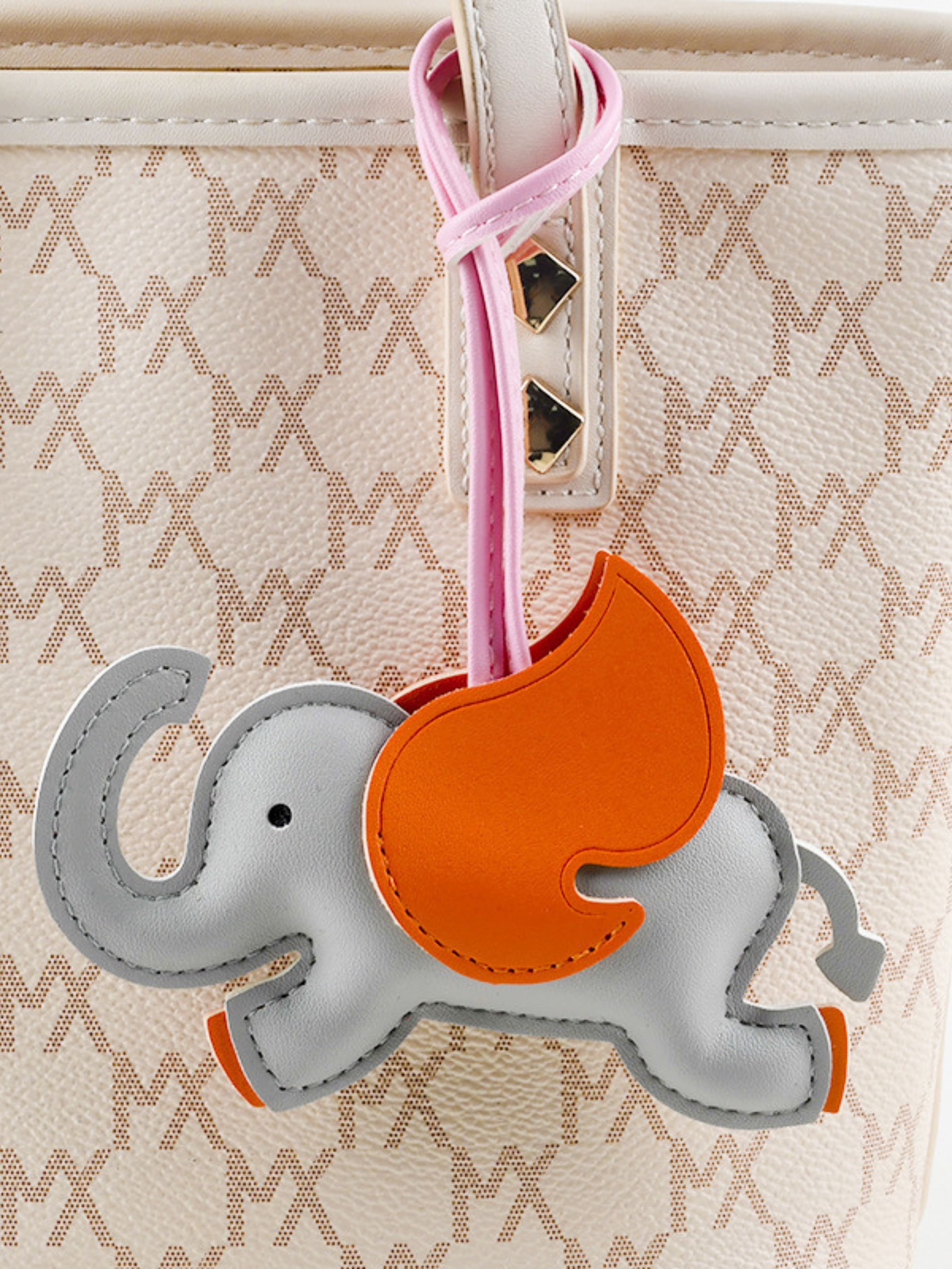 Cute elephant bag charm