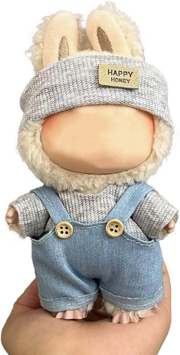 Streetwear-style outfit for Labubu – hoodie &amp; pants 