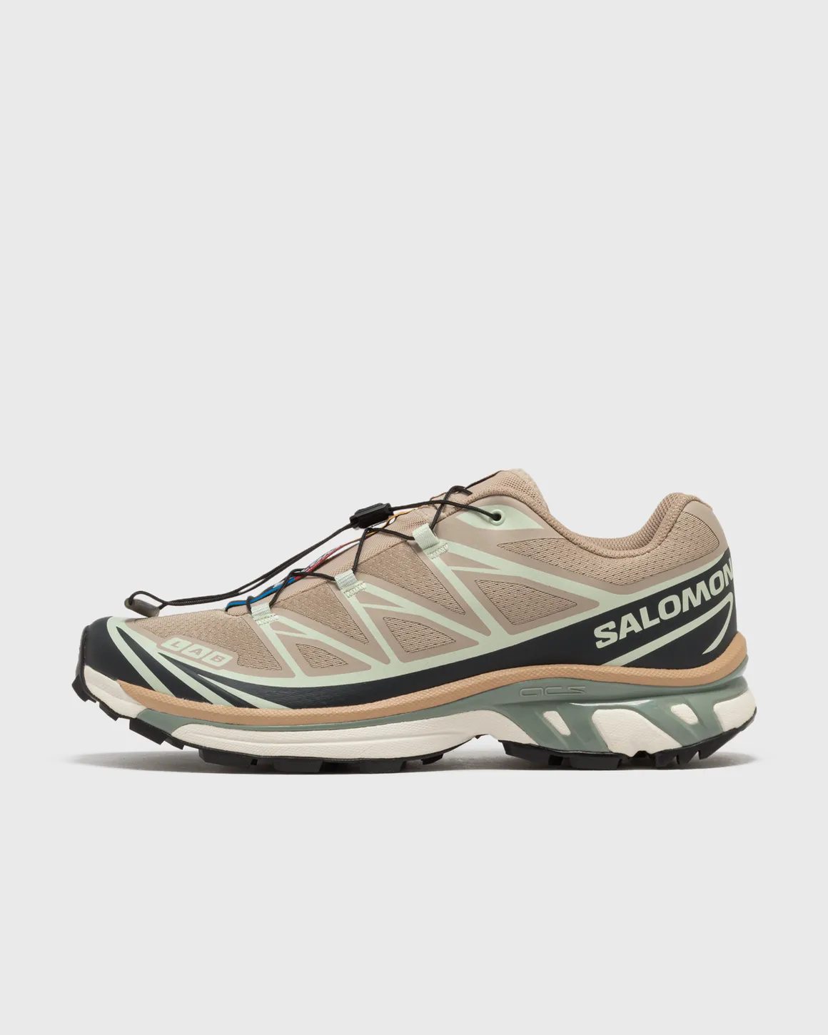 Salomon XT-6 – Oxford Tan / Carbon / Clearly Aqua