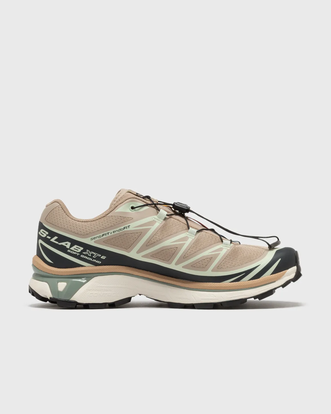 Salomon XT-6 – Oxford Tan / Carbon / Clearly Aqua