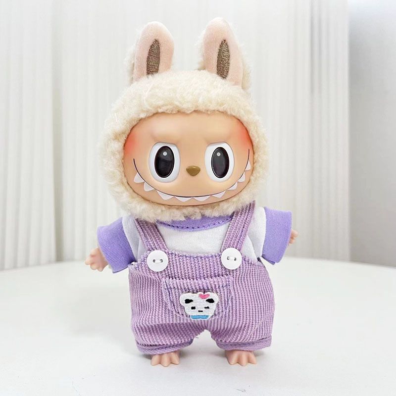 Purple Pocket Suit - Fits Labubu style figure