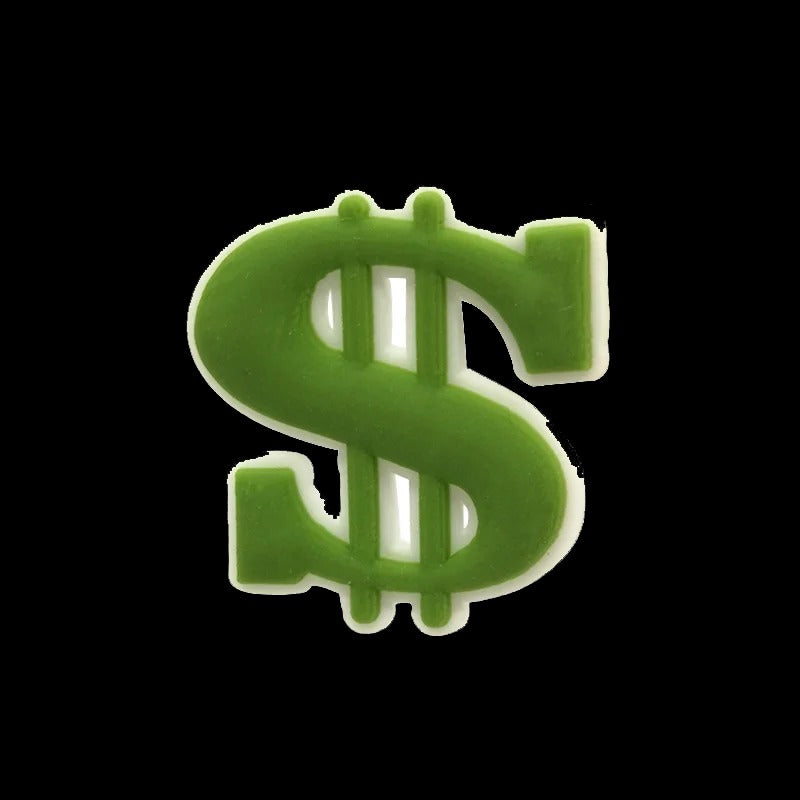 Money Mindset Charm – $ Symbol i Stilren Design